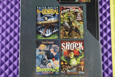 Silent Classics Collection Limited Edition Wooden Box 4 DVD Box