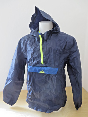 QUECHUA tolle Wind- und Regenjacke Gr. 140 blau Jungen Kleidung Jacke Anorak
