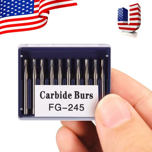 10Pcs FG Dental Carbide Burr Burs Drills FG 2/3/4/5/701/ 330/1558 for High Speed - Picture 73 of 142