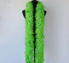 Lime Green Rooster Boa 72" 6 FT for Masquerade Bachelorette Parties -1 Piece