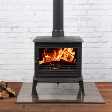 FRANCO BELGE MONACO MULTIFUEL 5.9KW STOVE BLACK