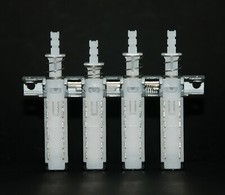 20pc Interlock Push Button Pushbutton Switch Lock Type 4 Key 4 poles w Ear 404