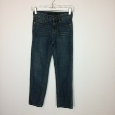 JOE'S Jeans Girl's Size 10 Mid-Rise Straight Leg Stretch Blue Denim B3