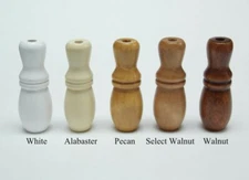 2 1/2 inch WOOD CORD TASSEL for Roman Woven Wood Bamboo Shades - Hourglass Shape