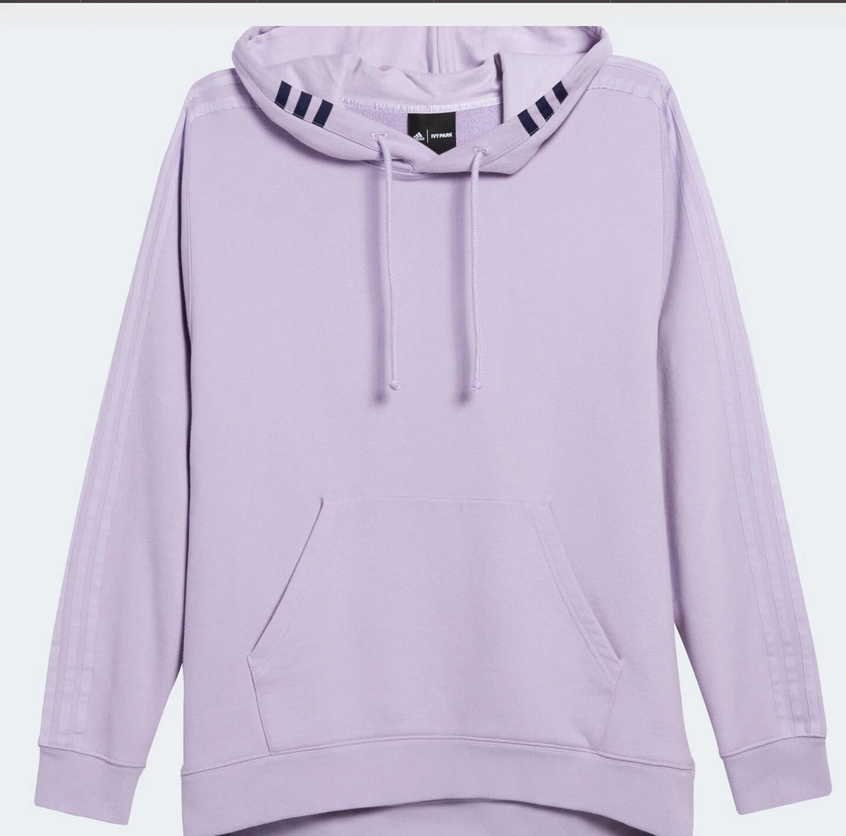 Adidas purple glow best sale hoodie