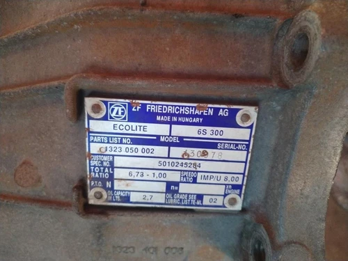 6S300 Caja Cambios para RENAULT MASCOTT (2000) Pr 130.35/55/65 Corto 2 112954 - Imagen 4 de 9