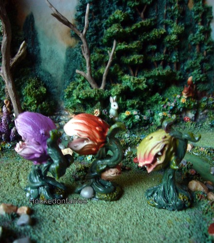 Juego de 3 Asst 2 pulgadas MI 50688 miniatura jardín de hadas Venus Fly Trap - Imagen 9 de 11