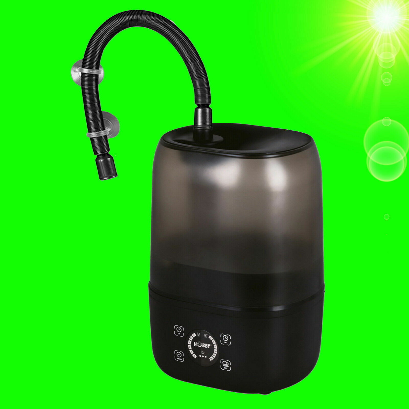 Hobby Terraristik Hygro Fog Benebelungsanlage – Automatisch Mit Controller, Sensor & Fernbedienung, 4L Tank