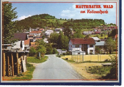 AK   Mauth am Nationalpark Bayer. Wald  -gelaufen