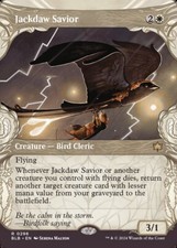 MTG Bloomburrow SHOWCASE R Jackdaw Savior 0296