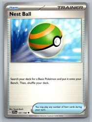 Nest Ball 181/198 Scarlet & Violet Base Set