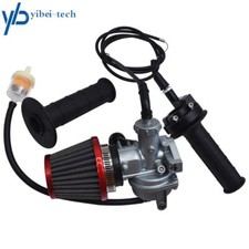 Filtro de aire de cable de acelerador y manillar giratorio de carburador para Honda CT90 1971-1979