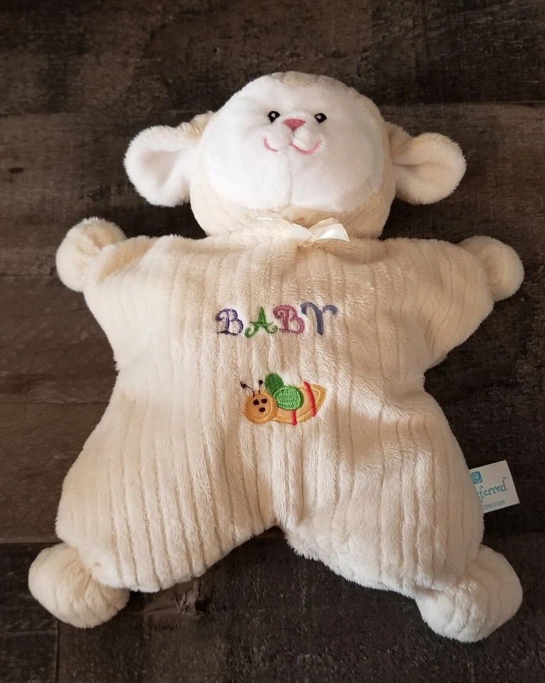 Kids Preferred Lamb Plush Stuffed Animal Yellow Baby Toy Bee Sheep Star Lovey  - Image 3 of 4