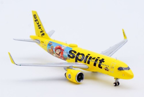 1:400 JC Wings Spirit Airlines Airbus A320neo N986NK Diecast Aircraft Jet Model - Picture 7 of 15