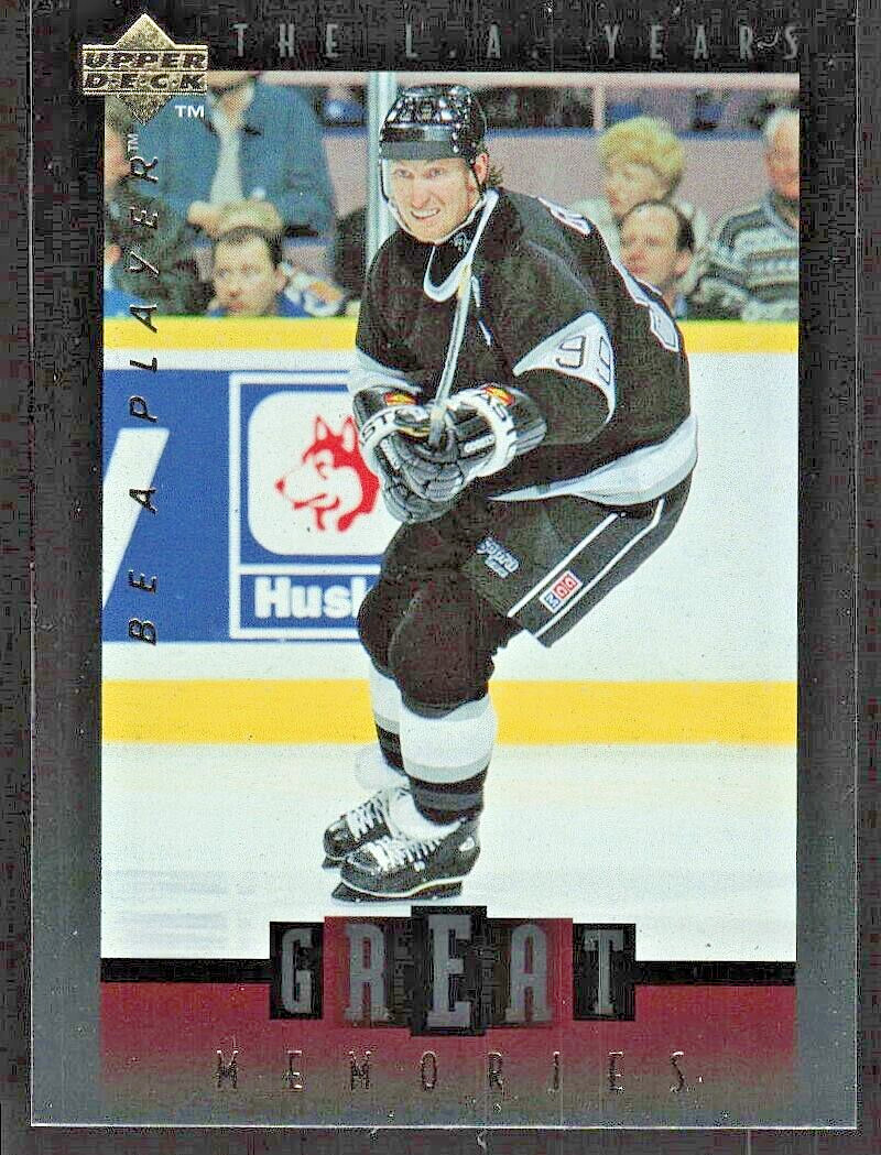1995-96 UPPER DECK WAYNE GRETZKY BE A PLAYER GREAT MEMORIES GM02