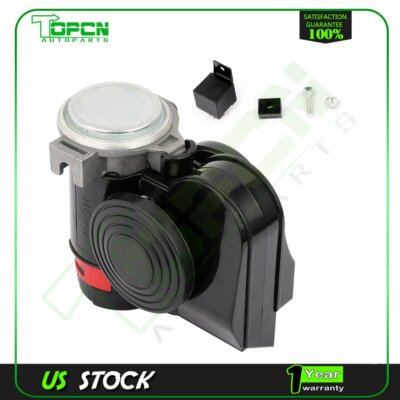 130DB Compact Electric Air Horn Kit – 12V, Dual Tone For Motorcycle, Car, Truck, Boat 5 thumbnail image