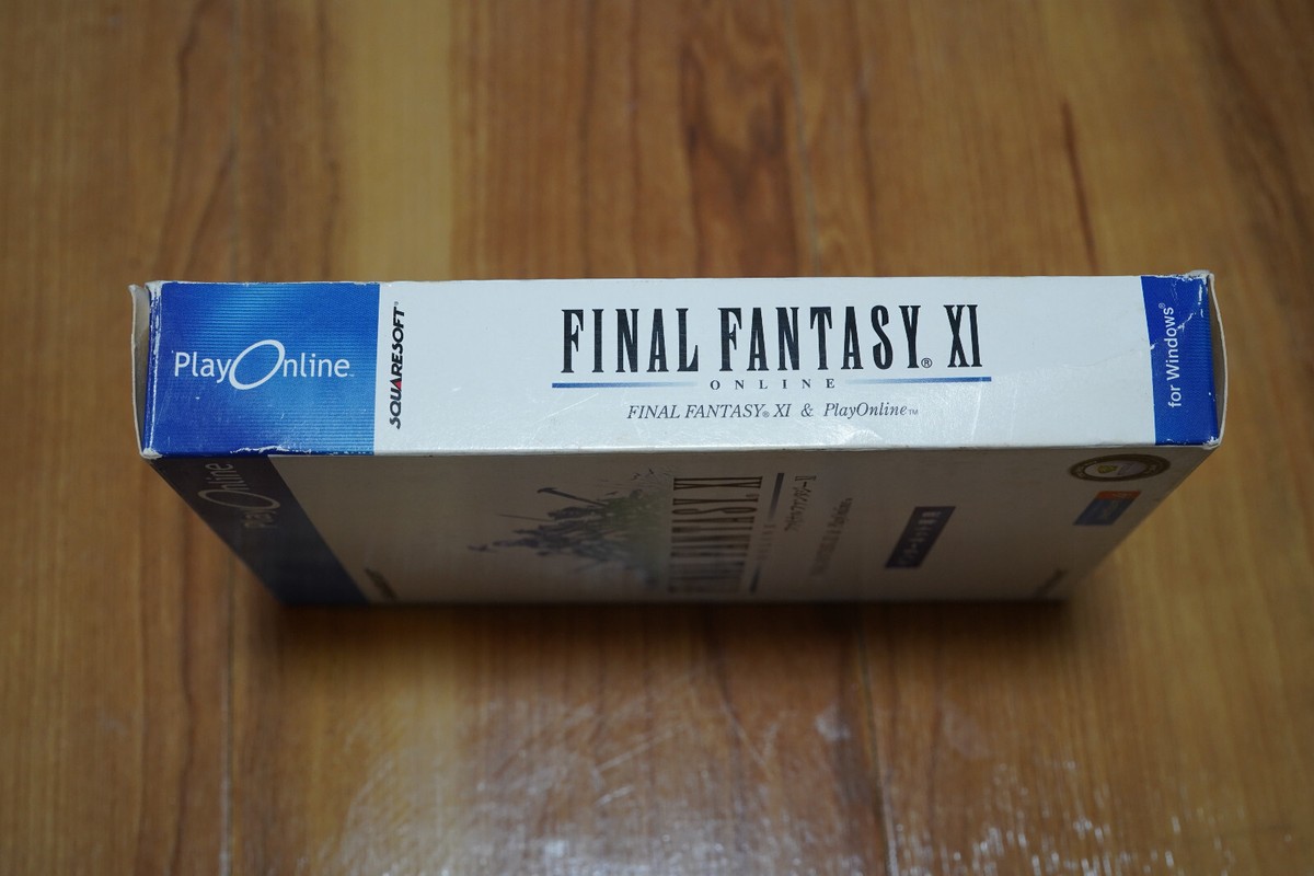 Final Fantasy XI Online PC Complete NTSC-J Japan Japanese