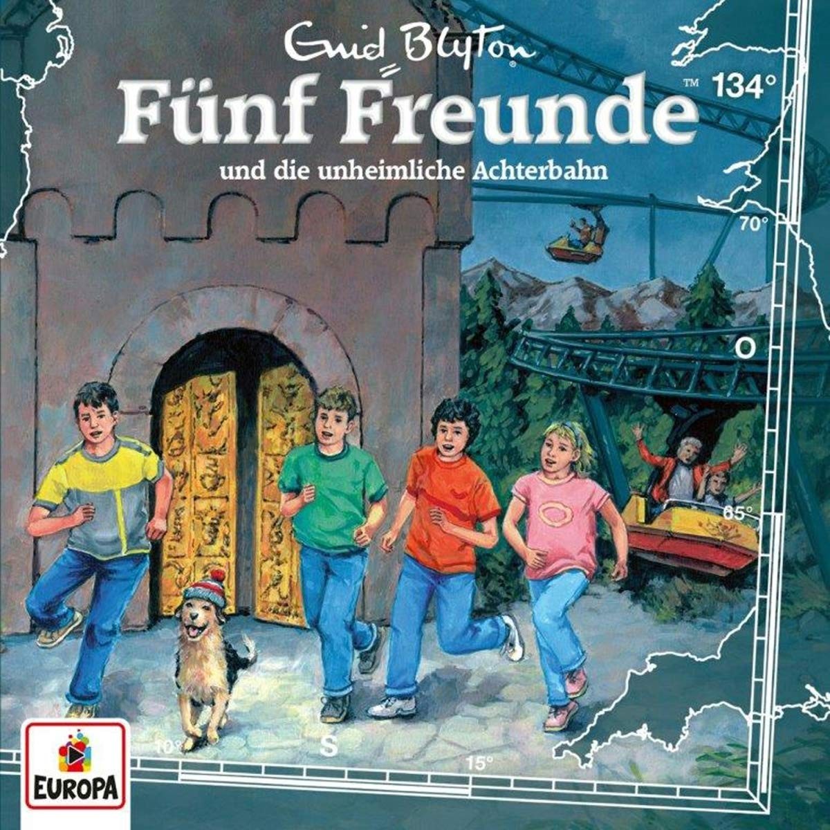 Fünf Freunde 134/und die Unheimliche Achterbahn (CD)