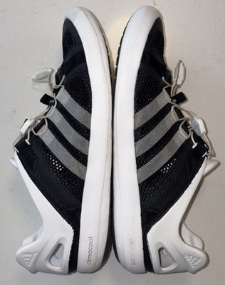 Adidas Climacool Boat Breeze Shoe Black/White/Black Men 10 Women