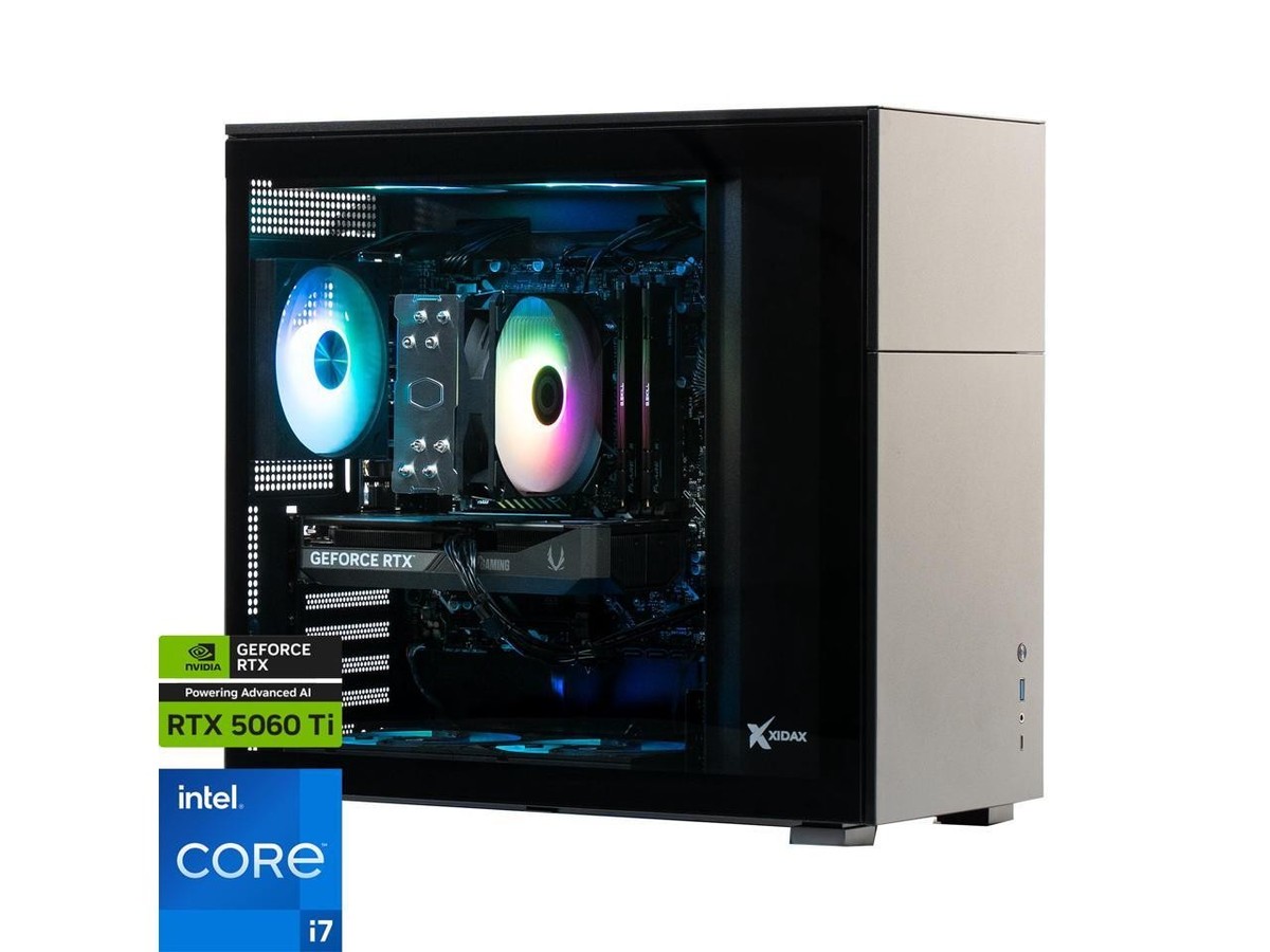 Xidax Gaming Desktop PC X-6 Series X-6 RTX 5060Ti 16GB + i7 14700F