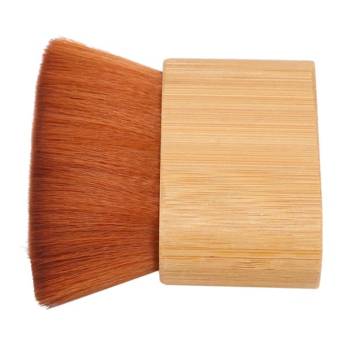 Holz Friseur Hals Staubwedel Antistatisch Gebrochenes Haar Kehrbürste für Ha GFL - Bild 13 von 23