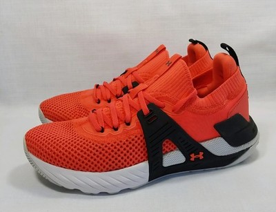 NEW Women's Size 9.5 Under Armour Project Rock 4 Training Shoes Red 3023696-602