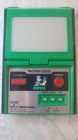 Nintendo Game & Watch Popeye Panorama Screen PG-92 1983 - Excellent condition!