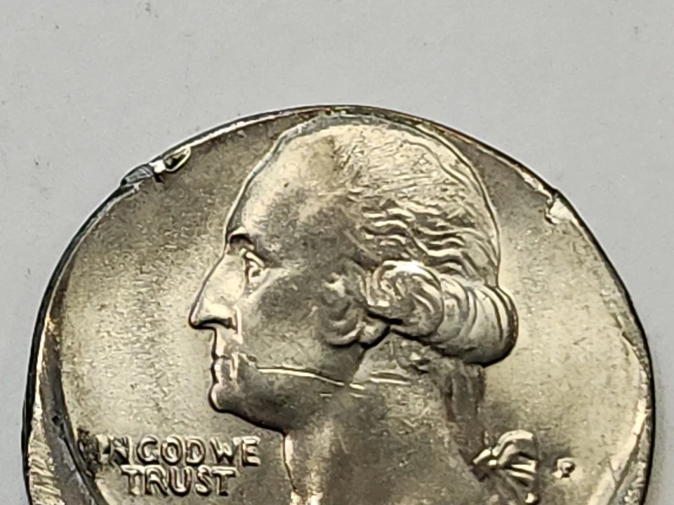 1980 P Washington cuarto fuera del centro error 2392 Foto 2 de 4