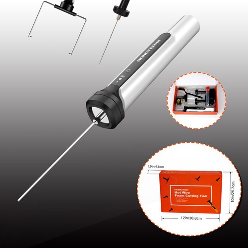 RONGTER 3-in-1 Kit Taglierina Schiuma Filo Caldo U U U U U U U-Blade Dritto - Foto 7 di 7