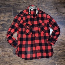 Vintage Penneys Towncraft Shirt Men's Large Collar 50s Distressed