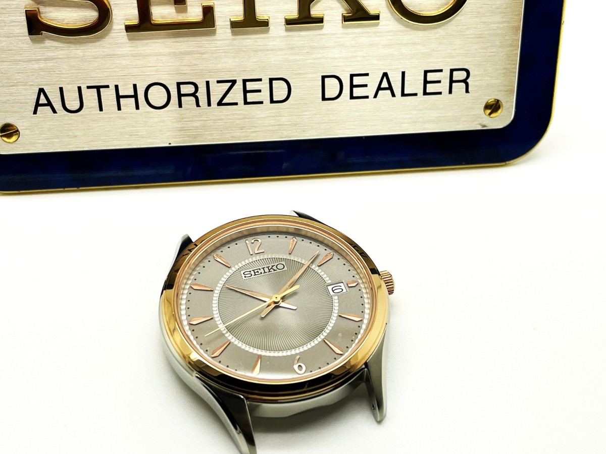 WATCH PARTS SEIKO MENS 6N52-00D0 NOT WORKING W/O MVT QUARTZ WATCH