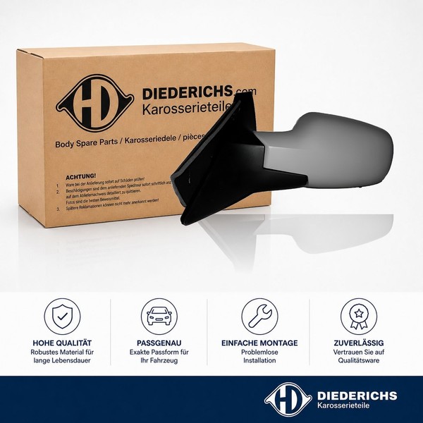 Aussenspiegel Links Diederichs 4464425 FÜR Renault RÜCkspiegel Aussen-image