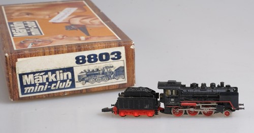 (0988) Märklin Spur Z 8803 Dampflok Schlepptenderlok BR 24 058 DB / OVP | Condition: Gebraucht