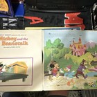 Disney (3) Jungle Book Mickey & The Bean Stalk Pinocchio vinyl LP StoryBooks Set — photo 7