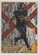 2018 Panini Elite Draft Picks Aspirations Orange Variation Kalen Ballage 0e5
