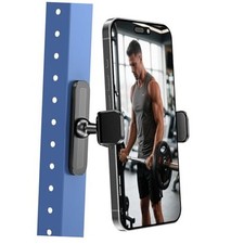 Gym Magnetic Phone Holder, 360 Adjustable, Compatible with 4.7 Black - 1 Pack