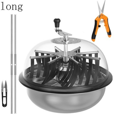 iPower 19 inch Bud Leaf Bowl Trimmer, Twisted Spin Cut  deal
