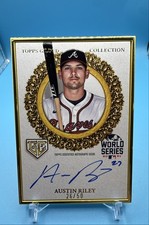 2025 Topps Gilded Collection - Gilded Champions Austin Riley #GCH-AR /50 (AU)