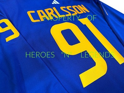 NWT-S to 2XL * LEO CARLSSON TEAM SWEDEN ADIDAS LICENSED PRACTICE