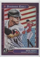 2021 Panini Donruss Diamond Kings Red /2021 Ketel Marte #30 c4q