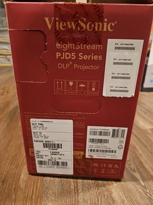 ViewSonic PJD5555W LightStream DLP Projector 