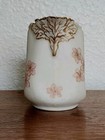 Antique Hand-painted Creamer Bisque Porcelain Limoge? Pink & Gold 3.5"H — photo 9