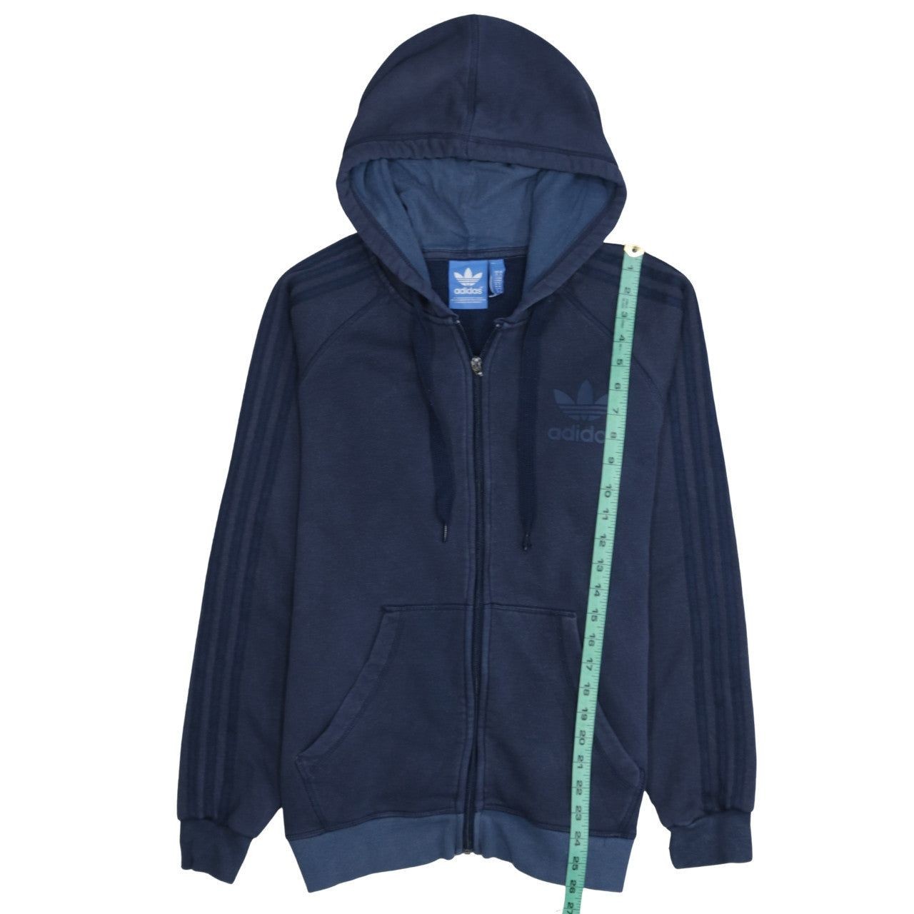 Adidas Blue Hoodie Mens M image 6