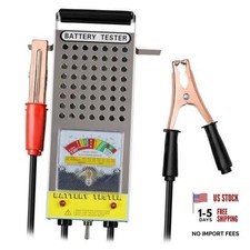 Car Battery Tester - 12V 100A / 6V 50A Battery Tester with Voltmeter Display