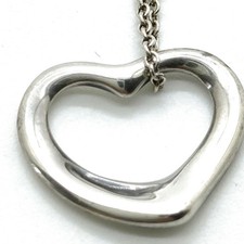 Tiffany and Co. Necklace Peretti Open Heart Silver 925 4608702