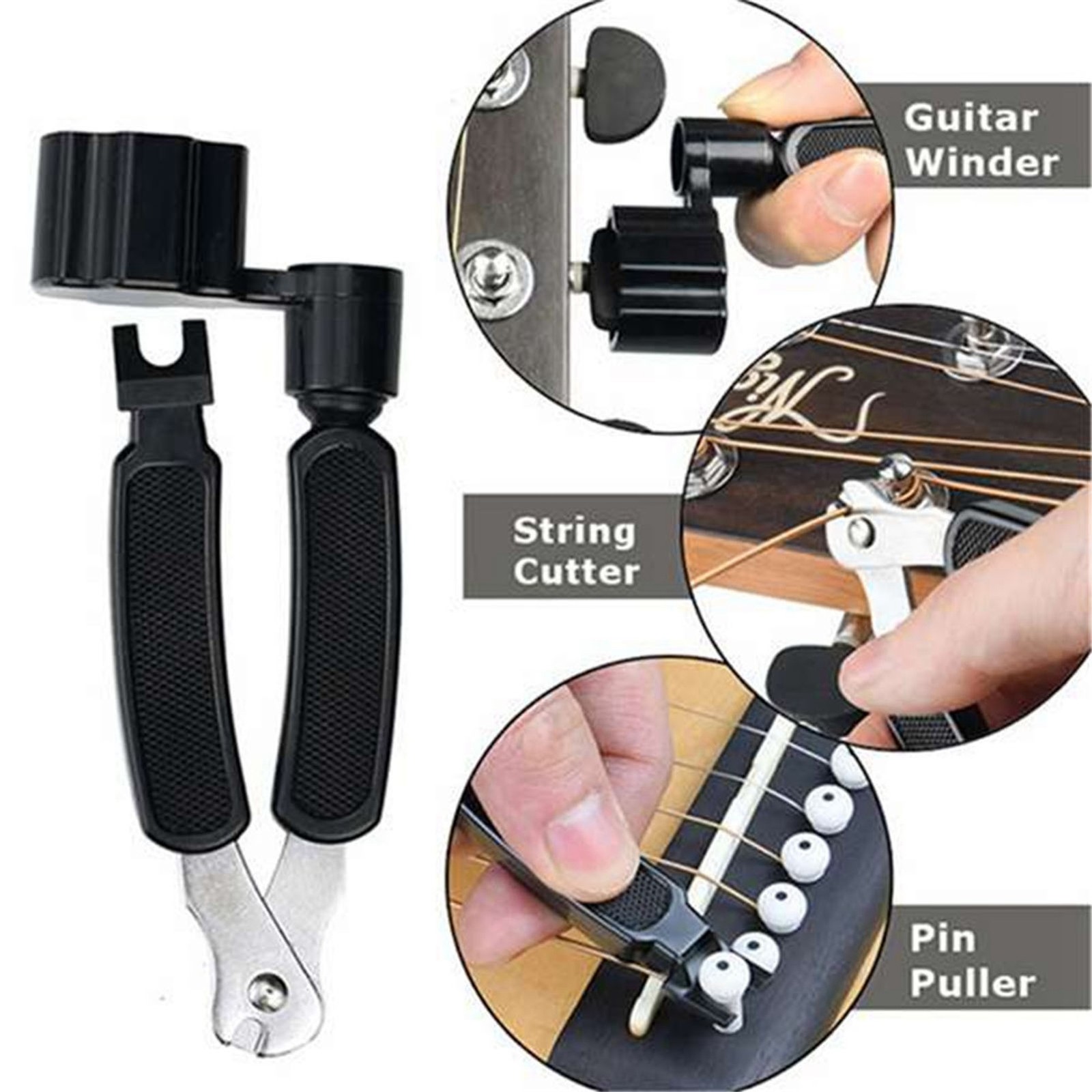 Guitar Repair Tool Pick Saddle String Bridge Pin Instrument Accessory FIS
