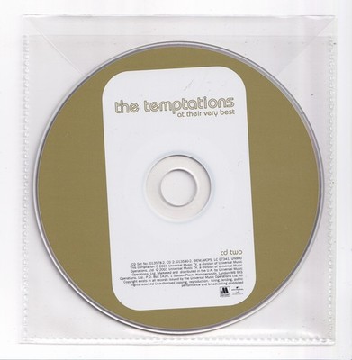 (LW852) The Temptations, At Their Very Best - disc 2 only - 2001 CD