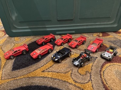 Vintage Darda Motor Car Lot of 9 1980's Toy