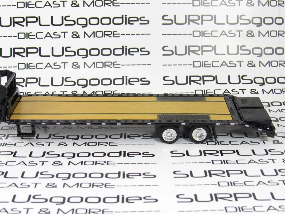 Greenlight Grn 2022 GMC SIERRA 3500 3500HD SLT Dually Pickup w/Gooseneck Trailer - Image 4 of 4