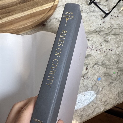 Rules Of Civility Amor Towles Viking First Edition 1st Printing 2011 HB - Picture 11 of 14